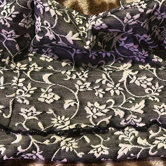 Floral Print Women's Tank Top - Picture 4 of 6